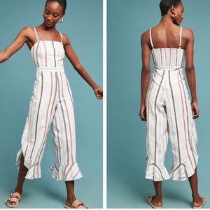 NWT Anthropologie Red Carter Everly Jumpsuit